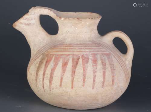 An Old Ceramic Wine or Water Pot