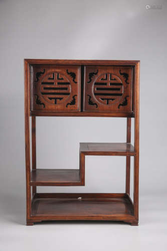 A Chinese Hardwood Cabinet