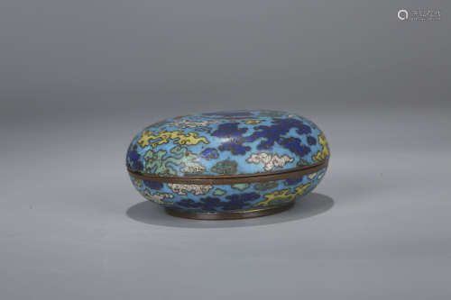 A Chinese Cloisonne Box
