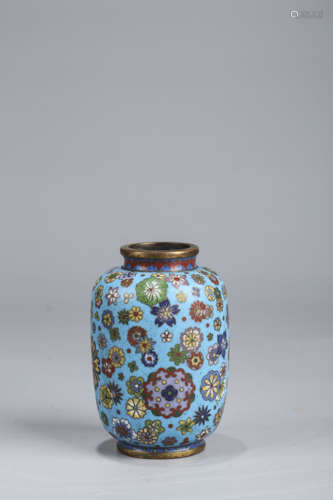 A Chinese Cloisonne Vase