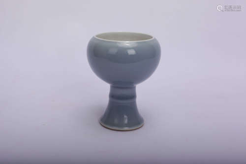 A Chinese Porcelain Stem Cup