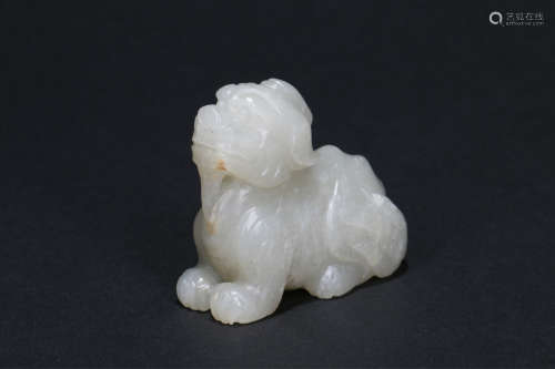 A Chinese Carved Jade Decoration 
