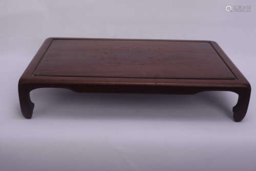 A Chinese Rosewood  Table 