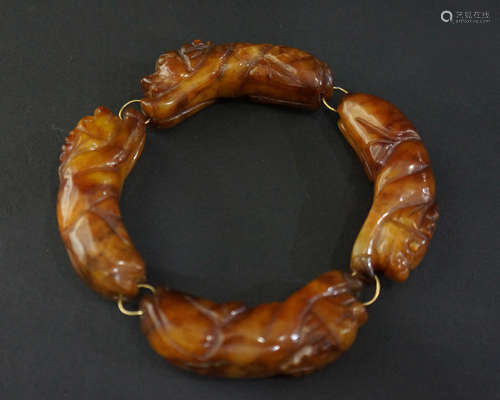 A GU JADE BRACELET