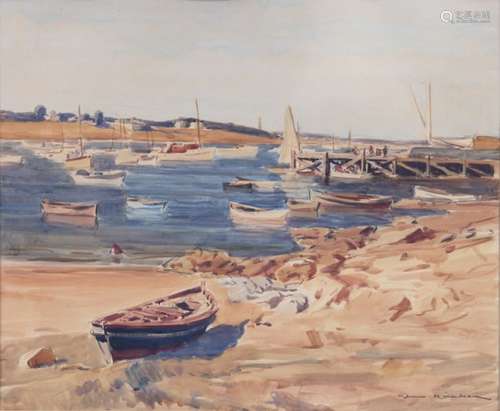 MAURICE MENARDEAU (1897-1977) BOATS