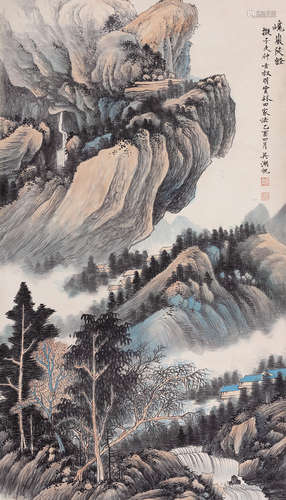 吴湖帆 山水