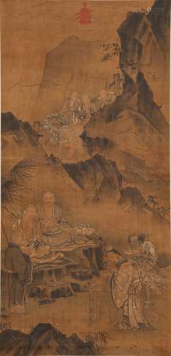CHINESE PAINTING OF LOHANS
