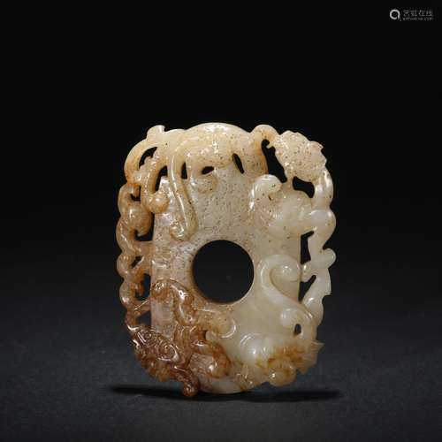 CHINESE ARCHAIC JADE PENDANT