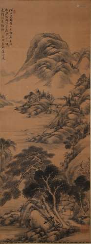 CHINESE PAINTING OF LANDSCAPE, XIAO YUN CONG