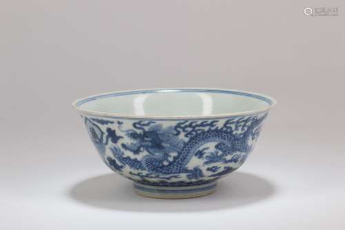 A Chinese Blue and White Porcelain Bowl