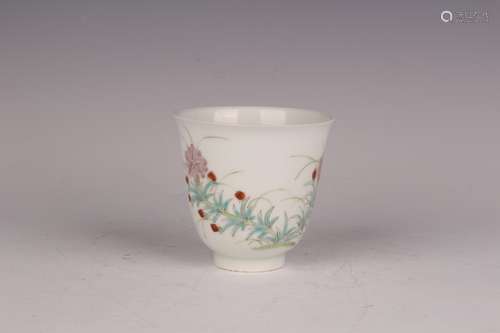 JAPANESE ENAMEL CUP