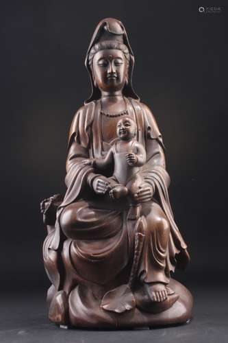 AGALWOOD SONGZI GUANYIN FIGURE