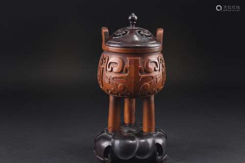 BOX-WOOD CENSER