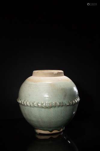 LONG QUAN GREEN GLAZED JAR