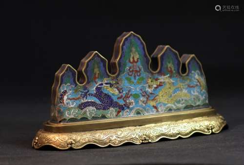 CLOISONNE BRUSH REST