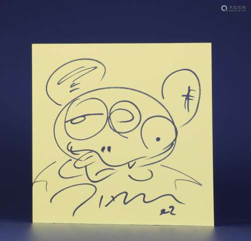 Takashi Murakami Drawing on Paper