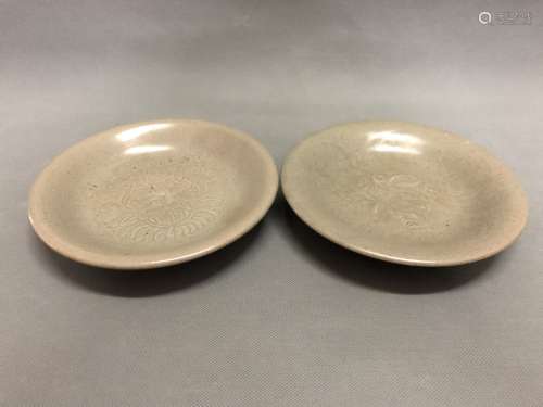 Pair of Chinese Ceramic Plates