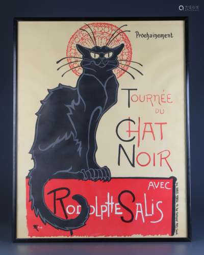 French Poster - Tournee Du Chat Noir