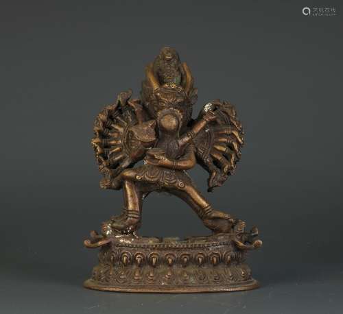 Tibetan Bronze Buddha