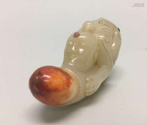 Chinese Carved Jade Figure