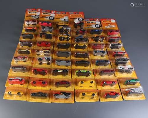 52 Pieces of Matchbox Die-Cast Metal Car