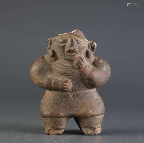 Ceramic Object of Ancient Figure