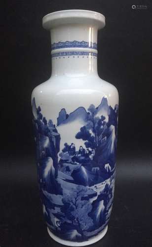 18th C. Chinese Blue/White Porcelain Vase