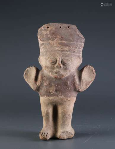 Stone Carving of an Ancient Figure Possible Africa