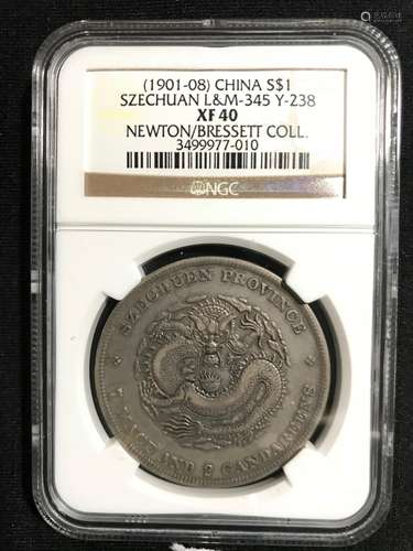 Chinese Silver Coin Certified by NGC