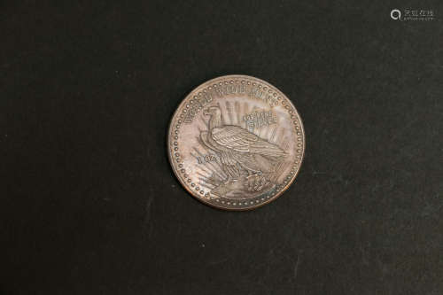 1981 World wide mint 999 Fine Silver 1 oz coin 