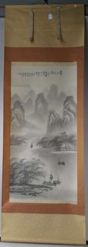 Janpaese painting on paper