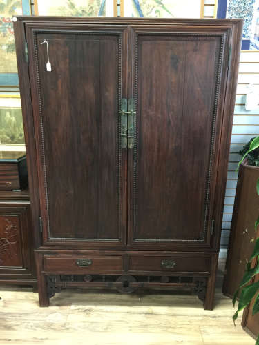 Chinese rosewood cabinet