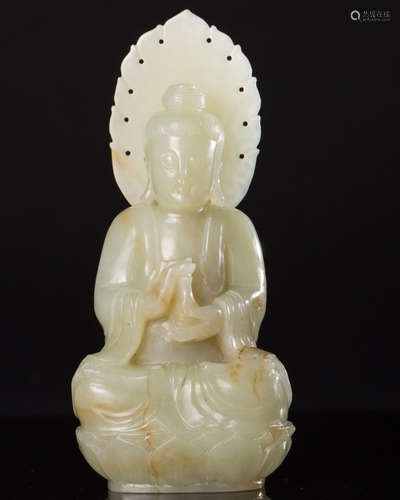 A HETIAN JADE PENDANT