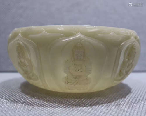 LIAO DYNASTY HETIAN JADE BOWL