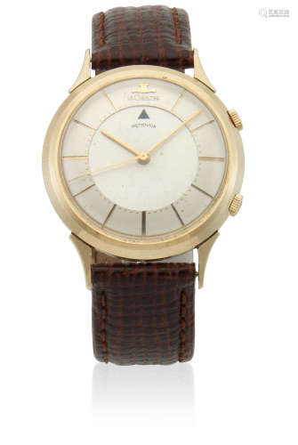Memovox, Ref: 3026, Circa 1962  LeCoultre. A gold plated manual wind alarm wristwatch