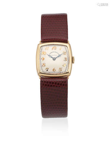 London Import mark for 1920  Vacheron & Constantin. A lady's 18K gold manual wind wristwatch