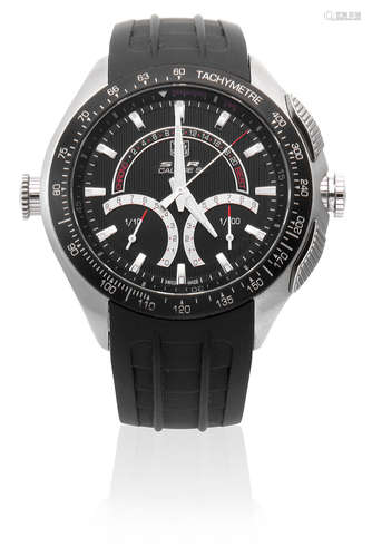 SLR Calibre S for Mercedes Benz, Ref: CAG7010, Sold 3rd June 2009  TAG Heuer. A stainless steel calendar chronograph wristwatch