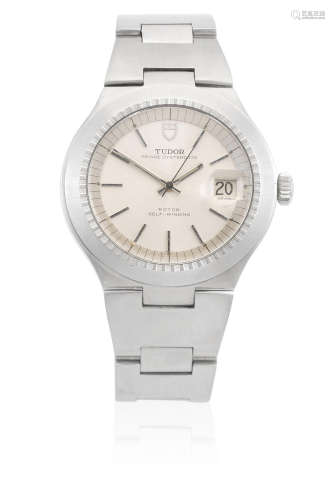 Prince Oysterdate, Ref: 9101/0, Circa 1975  Tudor. A stainless steel automatic calendar bracelet watch