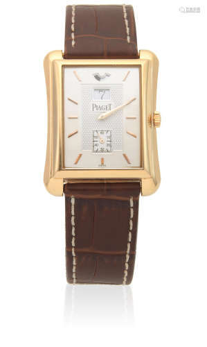 Emperador, Limited Edition No.23/50, Ref: 60A 24064 823511, Sold 11th November 1999  Piaget. A limited edition 18K gold manual wind wristwatch with jump hour and power reserve
