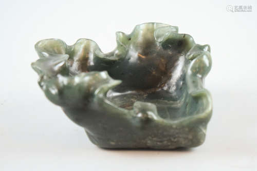 DONGSHI SOAPSTONE CARVED WASHER