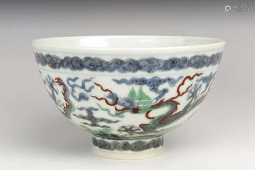 WUCAI 'DRAGONS' BOWL