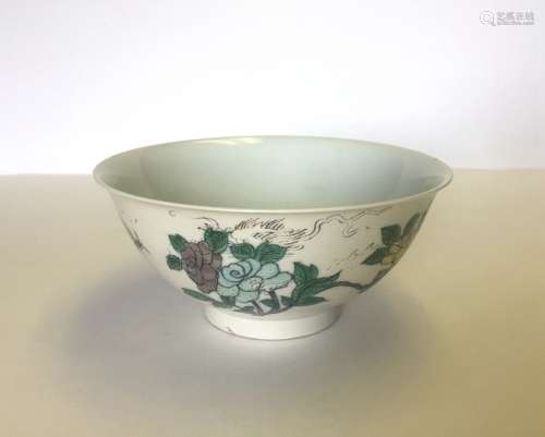 Chinese 3 Colors Porcelain Bowl(SU SAN CAI)