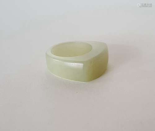 Chinese Carved Jade Ring