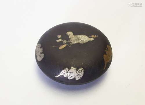 Chinese Bronze Ink Box