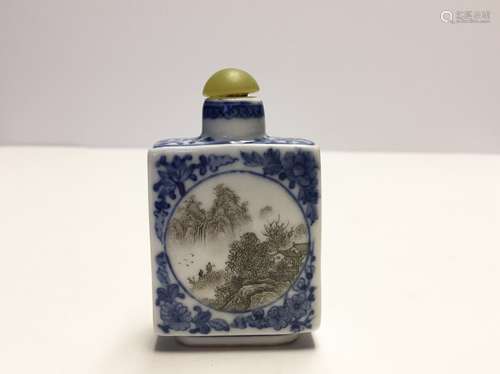 Chinese Porcelain Snuff Bottle