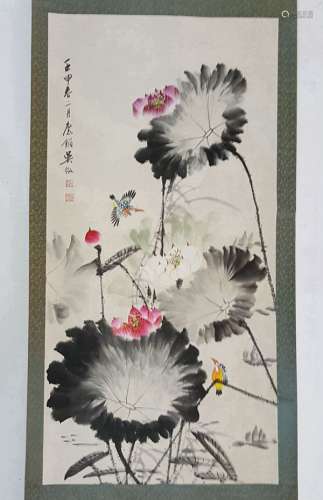 Chinese Scroll Painting,Wu Zheng(1878-1949)