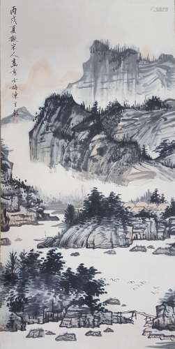 Chinese Scroll Painting,Chen Shaomei(1909-1954)