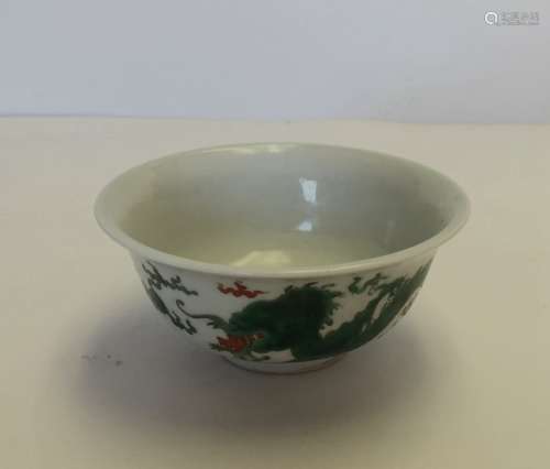 Chinese 5 Colors Porcelain Bowl