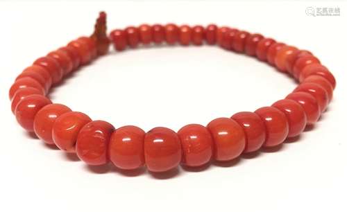 A Coral Bracelet