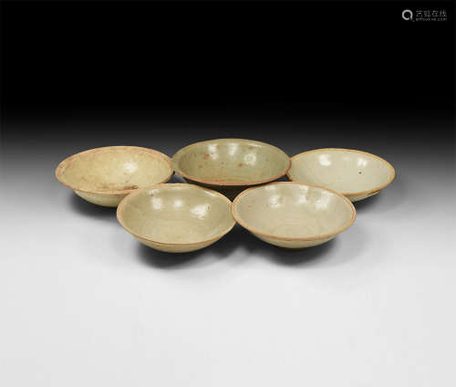 Chinese Song Glazed Bowl Group